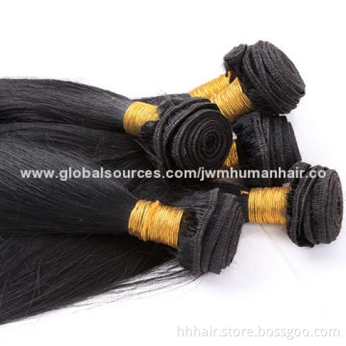 Super Quality Cheap 5a Silky Straight Peruvian Virgin Human Hair Weft, Favorable Price, Tangle-free